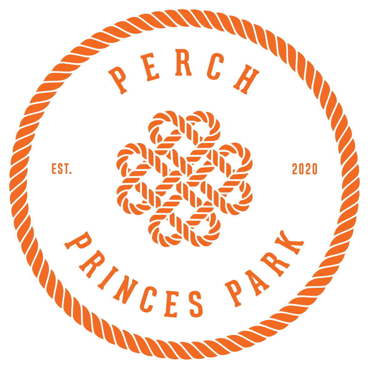 Perch in Princes Park logo