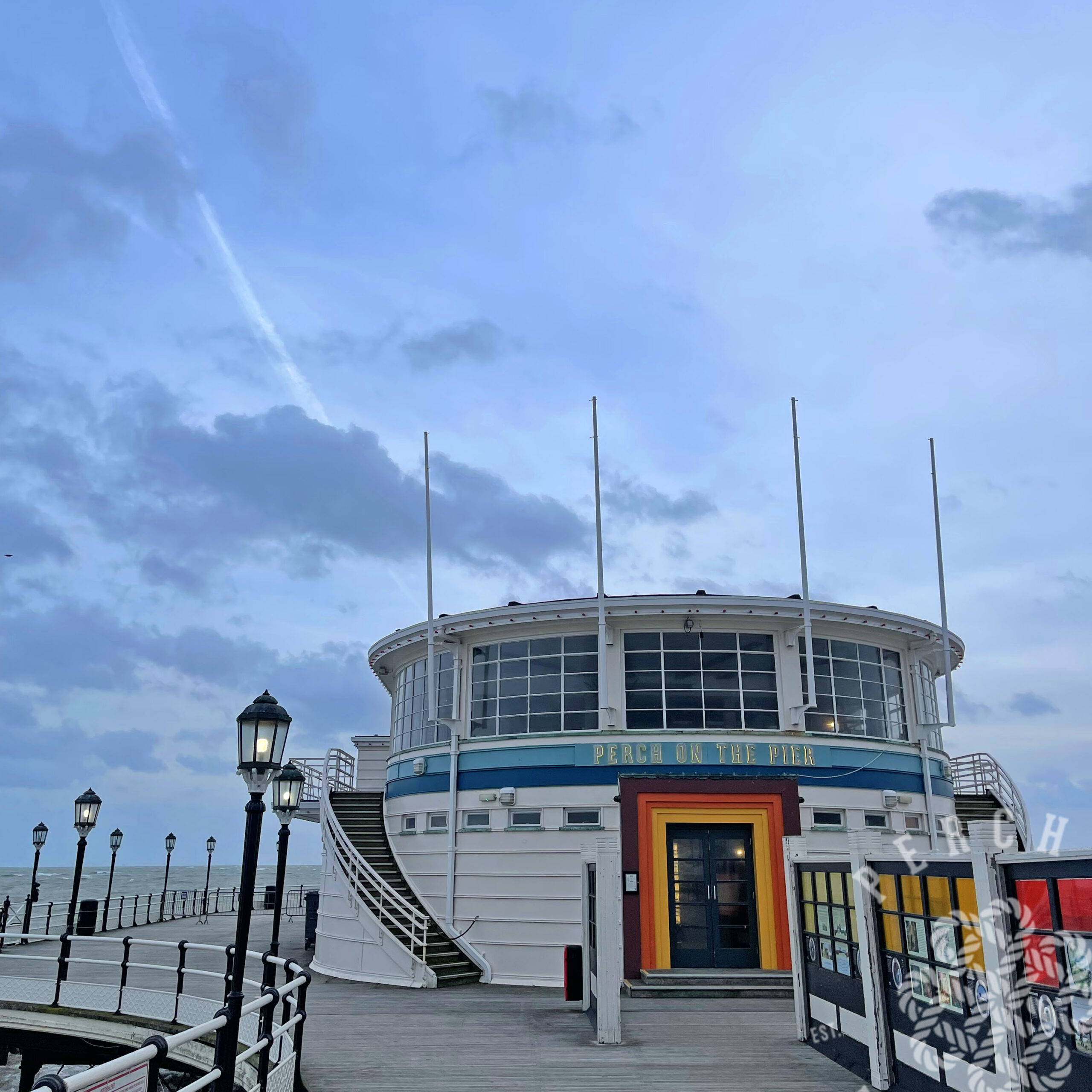 Perch on Worthing Pier building
